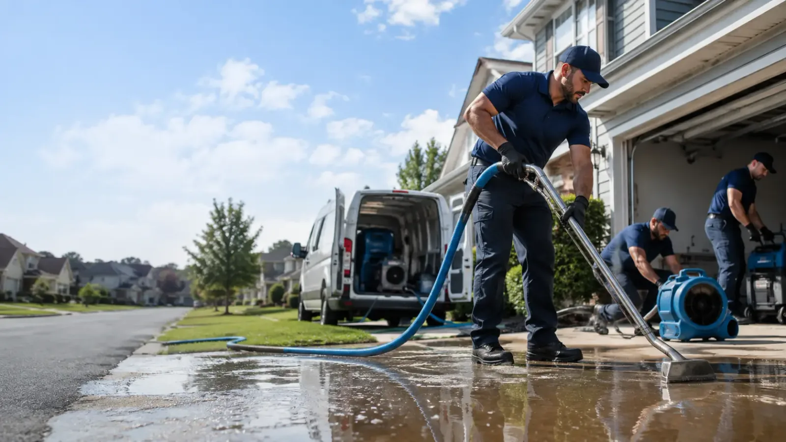 Flood Damage Restoration in Willowbrook, IL